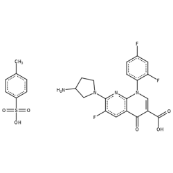 Tosufloxacin tosylan hydrat [115964-29-9]